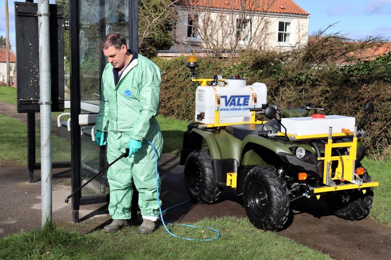 VALE Engineering’s PKL450 ATV quad bike mounted weed sprayer is generally considered to be one of the most robust and reliable in the marketplace
