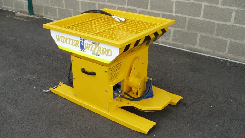 All metal work on The Winter Wizard is blast cleaned prior to zinc rich powder prime and then finished with a polyester powder coat