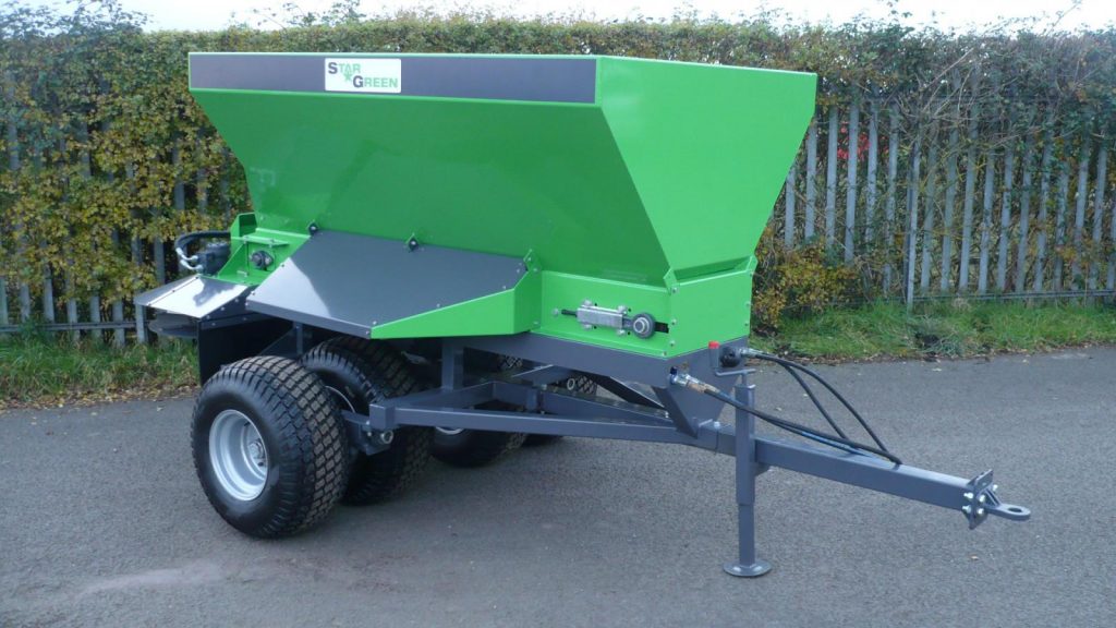 Stargreen Trailed Turf Care Top Dresser, Turfco Tow Behind Top Dresser