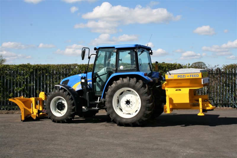 This powerful and robust highway tractor comes complete with MS800 Salt Spreader (Gritter) and SP2400HD Snow Plough attachments.