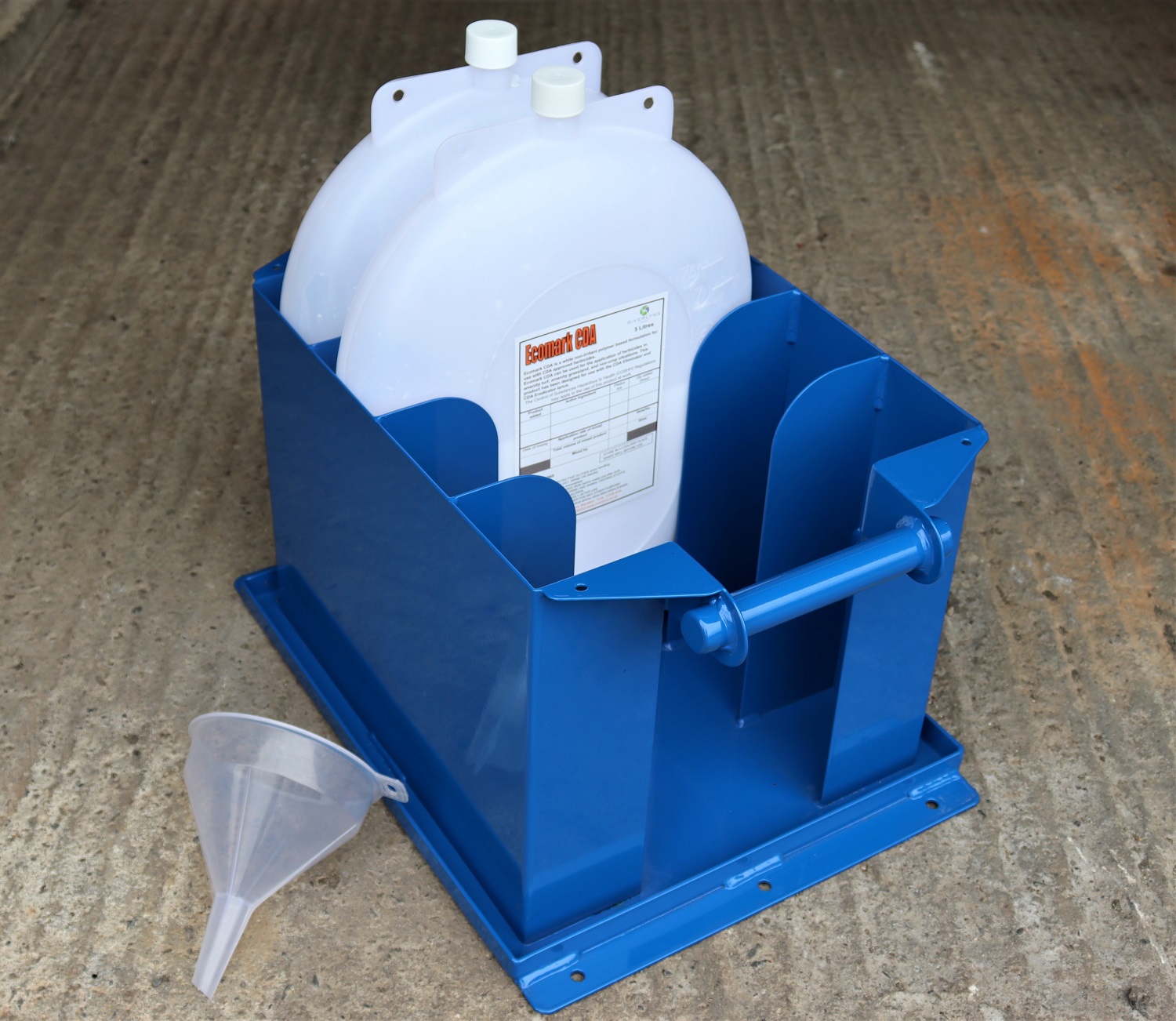 RIVERLYNX Filling Station can be used for filling with liquids or granules